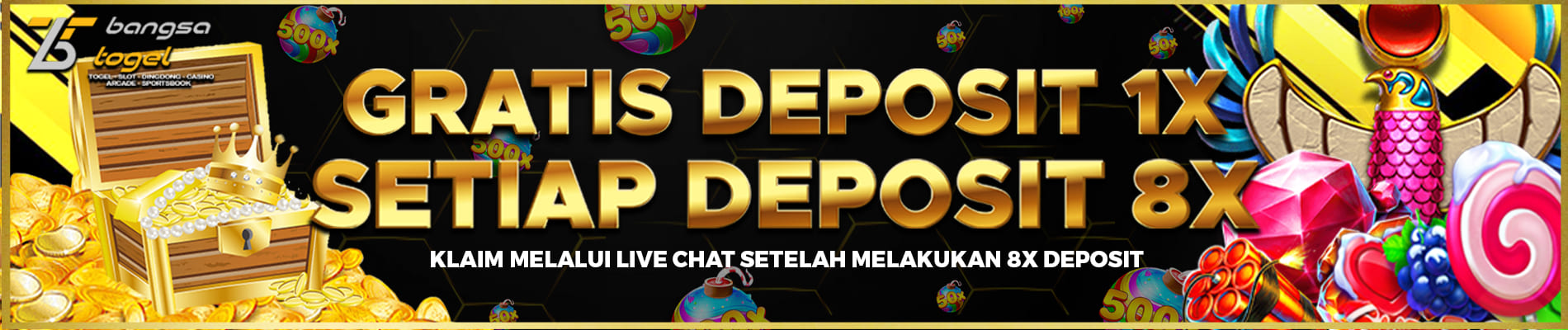 BONUS FREE DEPO 1X